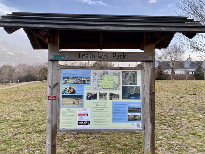 Teaticket Park trail info