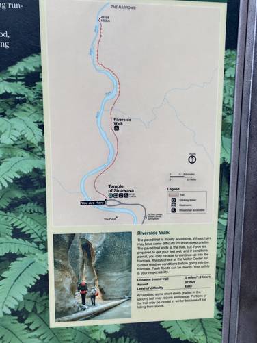 Riverside Walk trail map