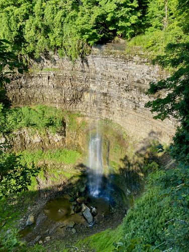 Tew Falls (approx. 41-meters tall / 134.5-feet)