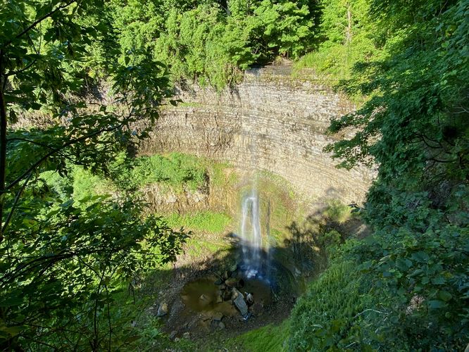 Tew Falls (approx. 41-meters tall / 134.5-feet)