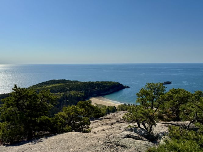 Views of Sand Beach and Great Head