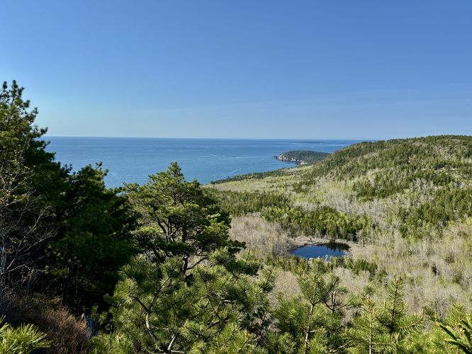 View of Keif Pond and Otter Point