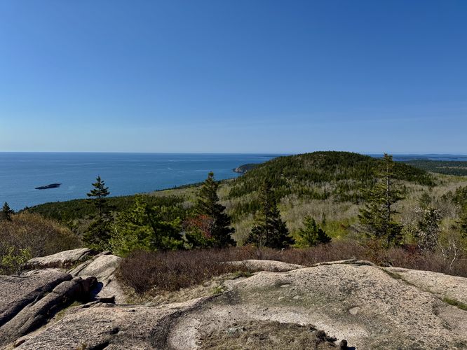 View of Gorham Mountain and Otter Point