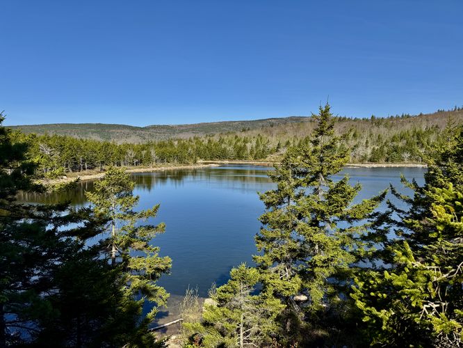 View of The Bowl (pond)