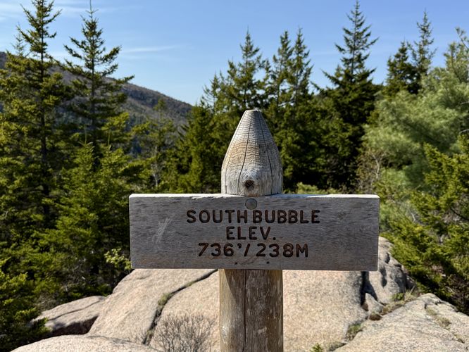 Summit of South Bubble (736-feet)