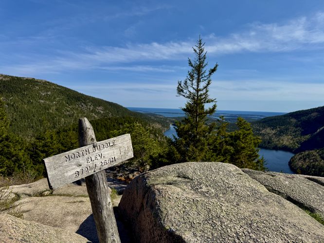 Summit of North Bubble (872-feet)