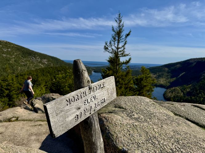 Summit of North Bubble (872-feet)