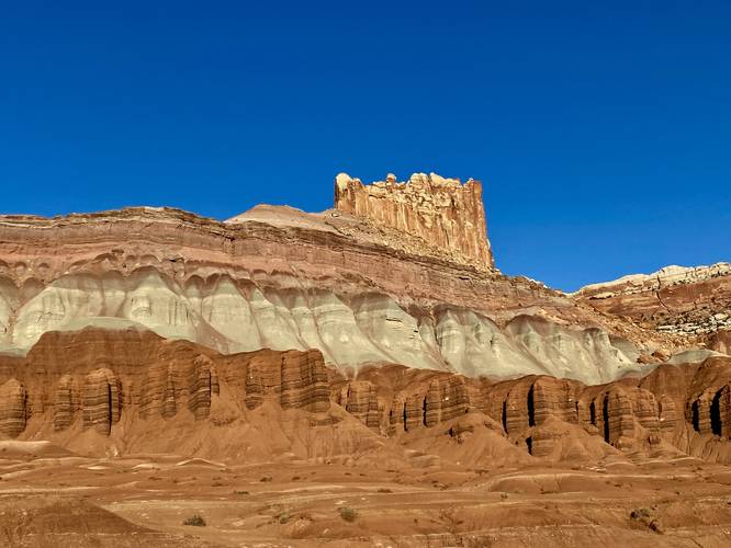 The Castle at Capitol Reef National Park