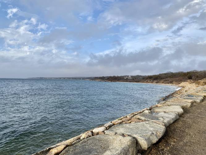 View of Cresent Beach on Buzzards Bay