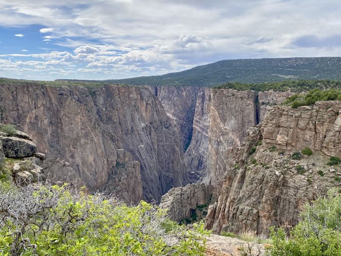 View of the narrows of Black Canyon