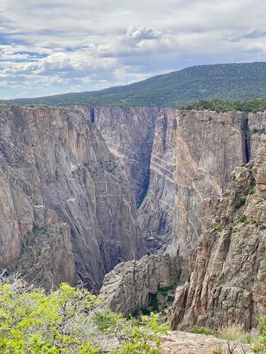View of the narrows of Black Canyon