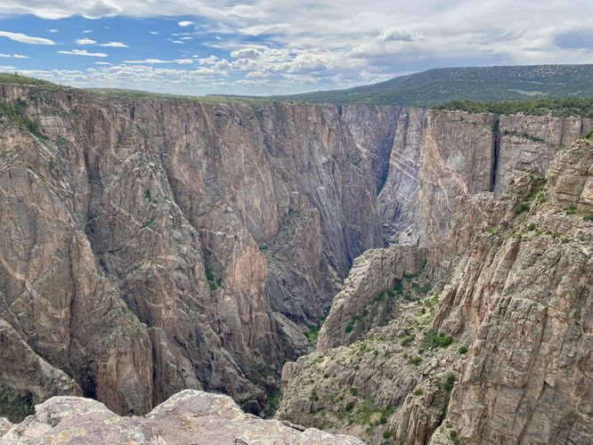 View of the narrows of Black Canyon