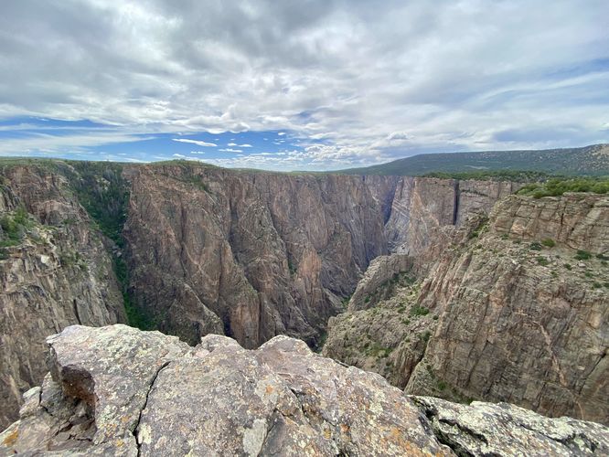 View of the narrows of Black Canyon