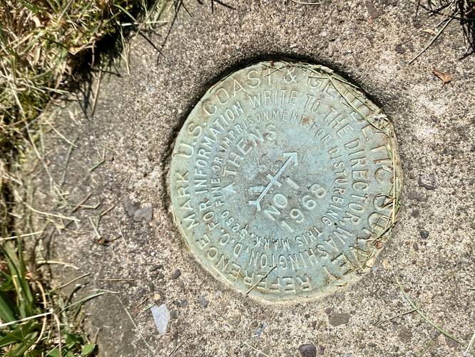 U.S. Coast & Geological Survey marker (1968) - Athens, PA