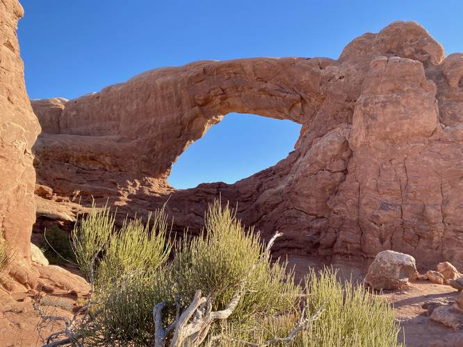 View of South Window Arch