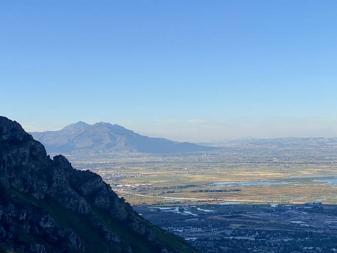 View of Dry Mountain from the Y Trail