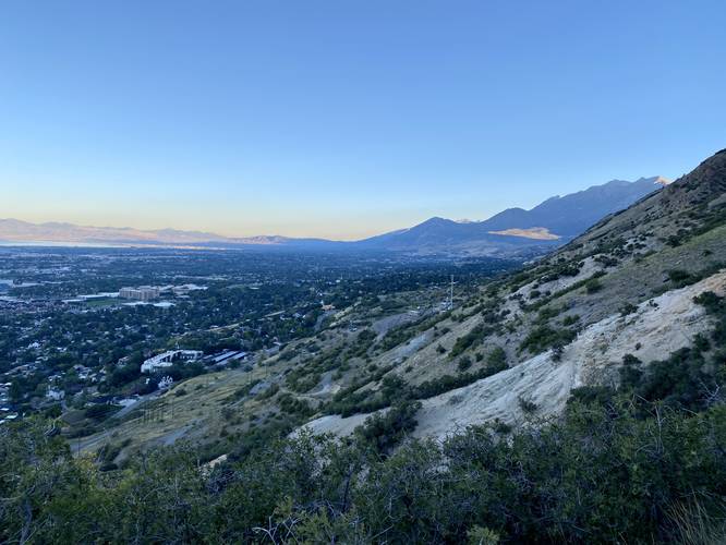 View of Mt. Timp from the Y Trail