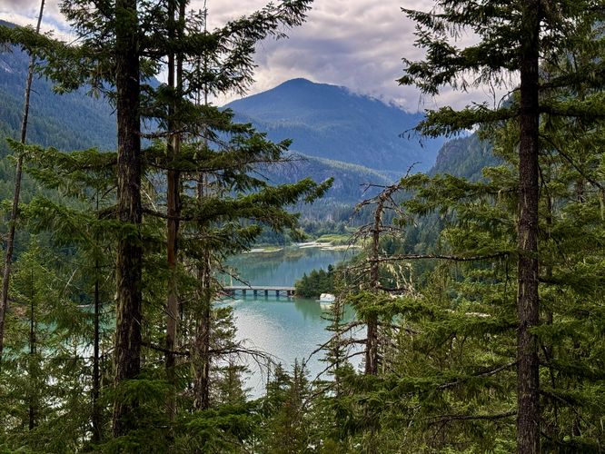View of Thunder Arm / Diablo Lake
