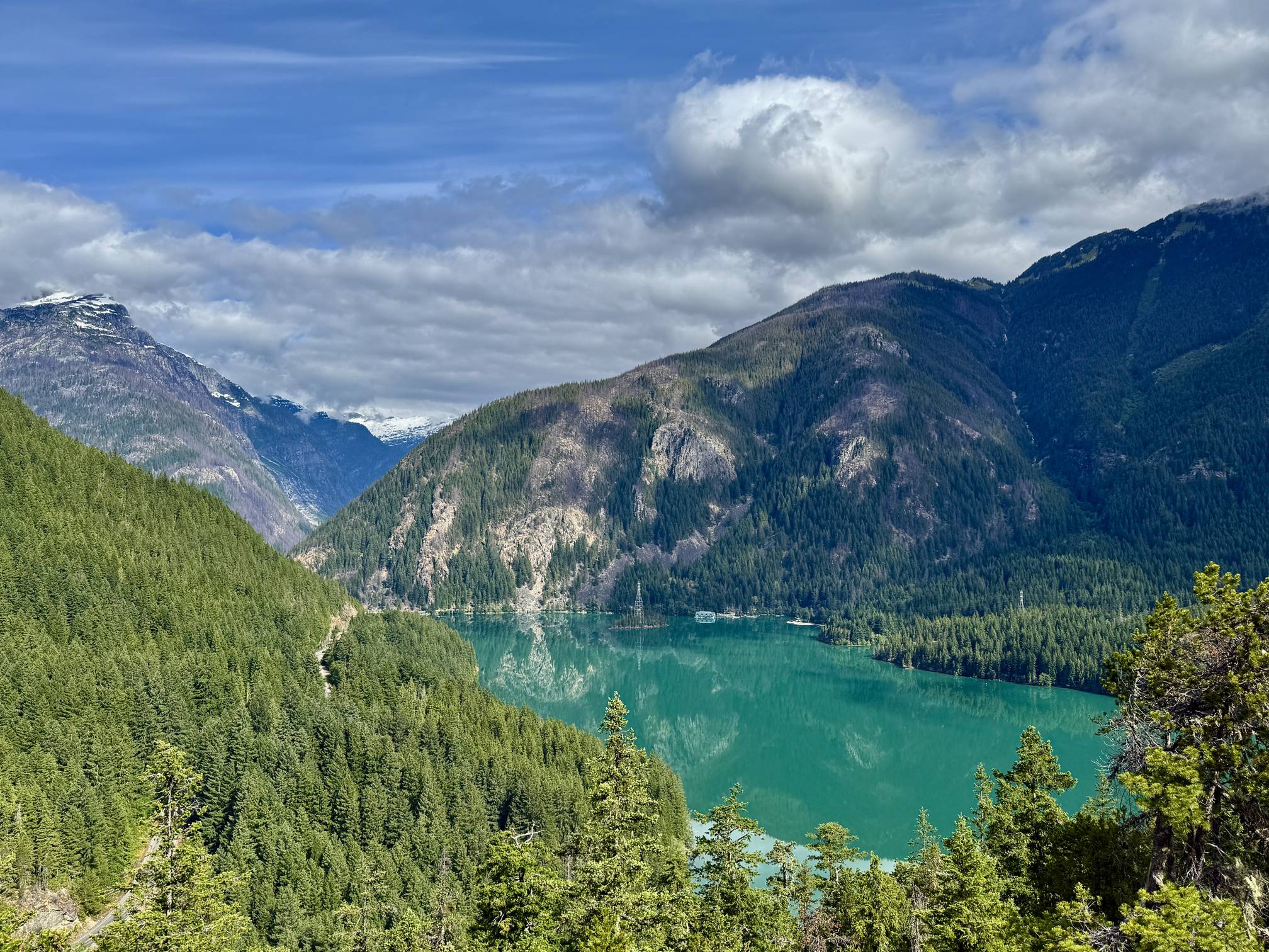 View of Diablo Lake and Davis Peak in North Cascades National Park - Explore Washington State's National Parks & Forests on MyHikes.org