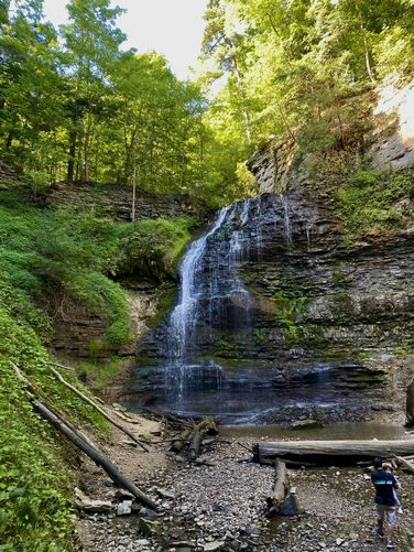 Tiffany Falls (approx. 19.7-meters / 69-feet)