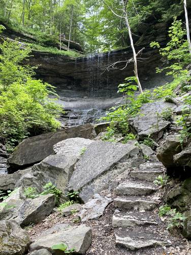 Tinker Falls, approx. 40-feet tall