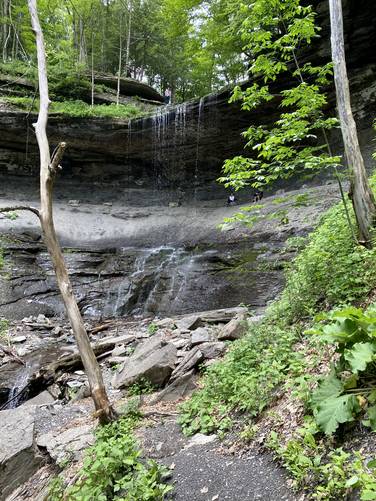 Tinker Falls, approx. 40-feet tall