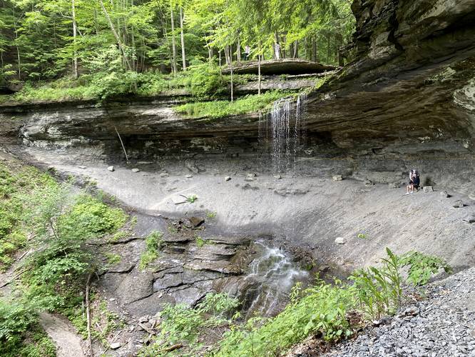 Tinker Falls, approx. 40-feet tall
