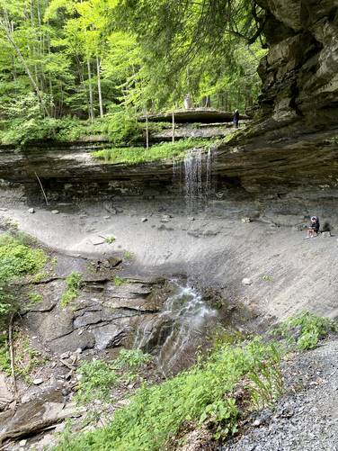 Tinker Falls, approx. 40-feet tall