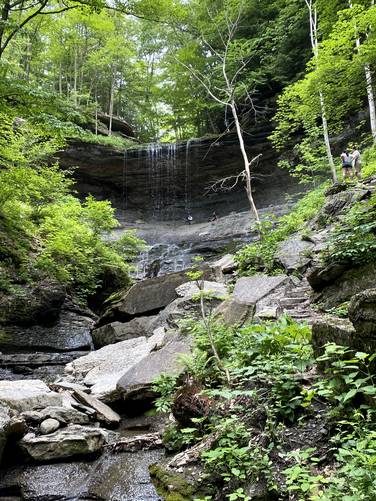 Tinker Falls, approx. 40-feet tall