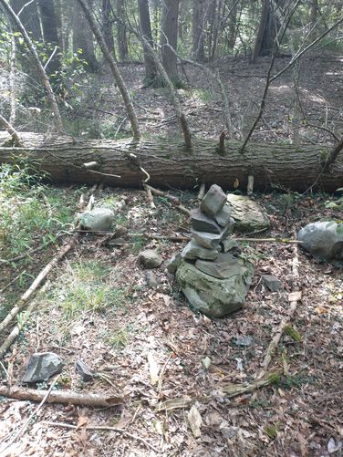 Be on the lookout for the rock cairn where the trail turns. It's easy to miss.