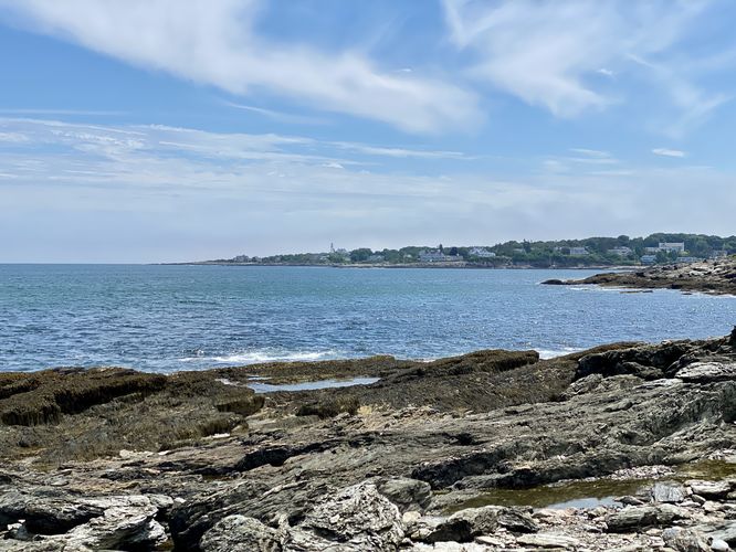 View of the coastline from Trundy Point