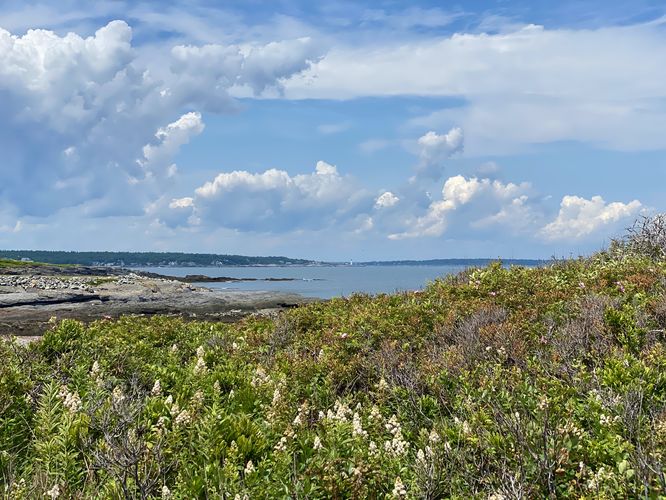 View toward Portland Head Lighthouse