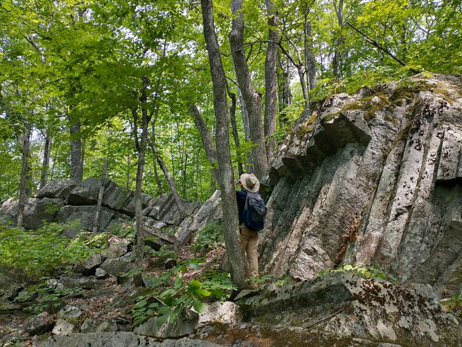 Take some time to see the formations up close