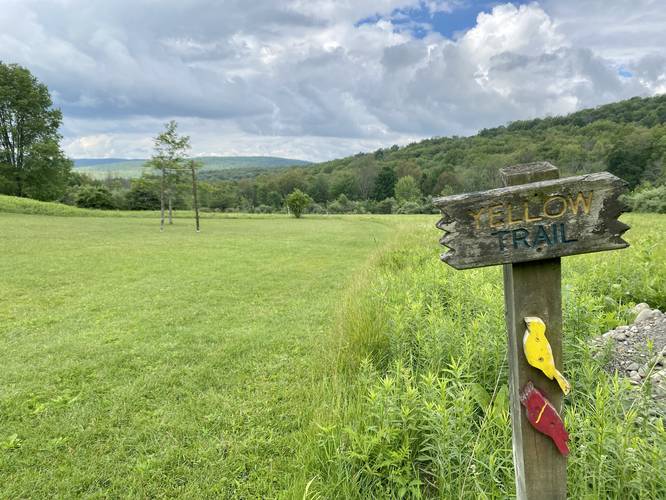 Twain Trail trail sign