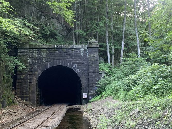 Hoosac Tunnel East portal (summer)