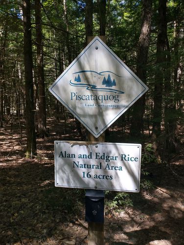 Trailhead sign