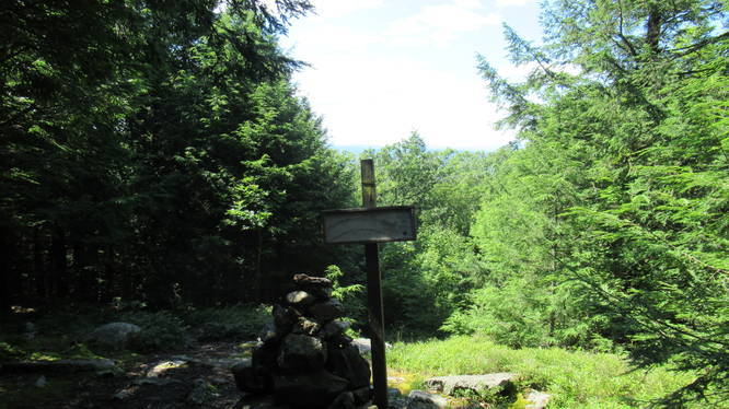 Cairn and Mountain Name sign