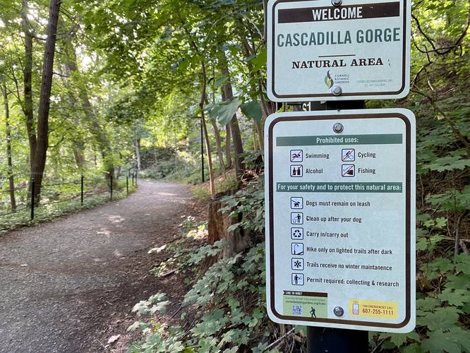 Cascadilla Gorge Trail rules