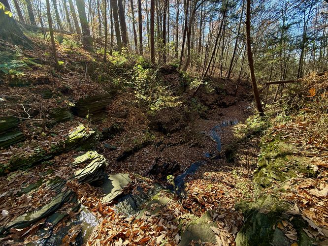 Top of Upper Excelsior Falls