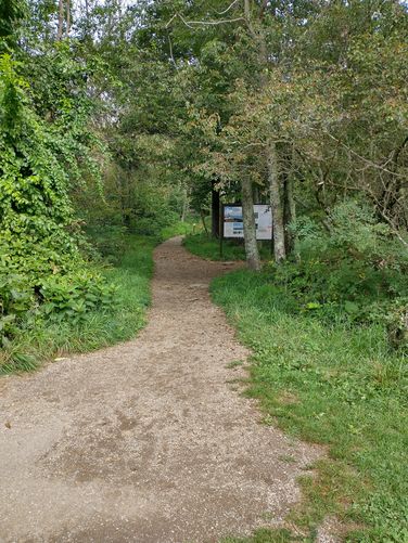 Information Kiosk at the trailhead 