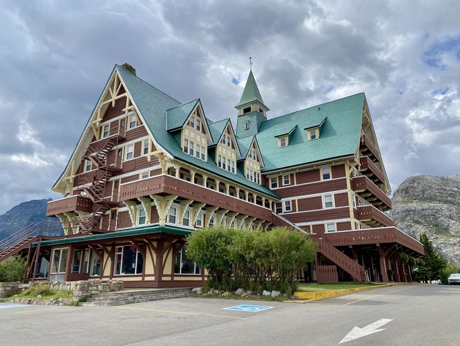 Prince of Wales Hotel at Waterton Lakes National Park
