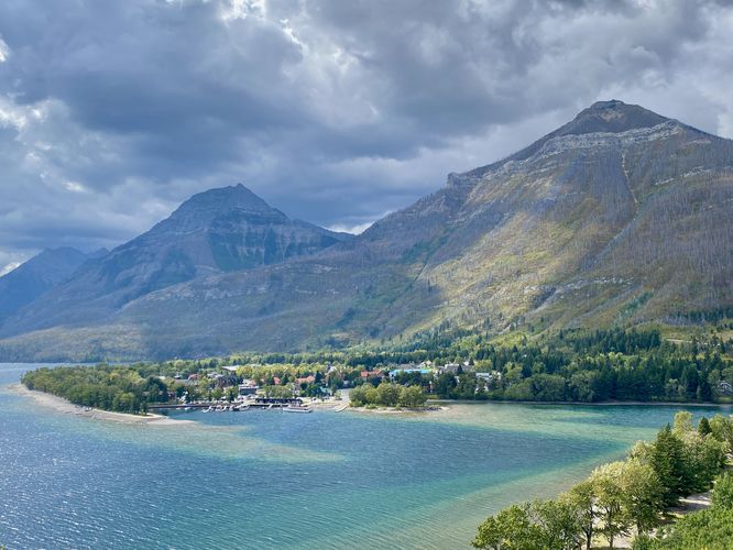 View of Waterton Park, Alberta