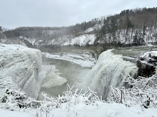 Middle Falls (107-feet tall)