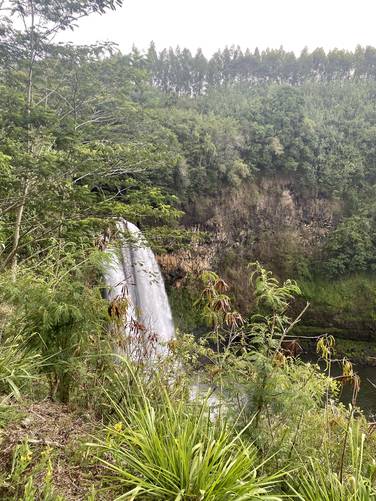 Wailua Falls, approx. 85-feet tall