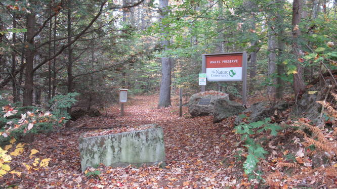 Entrance to Wales Preserve