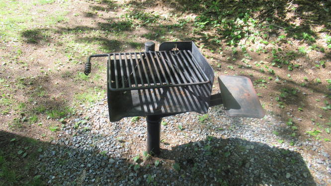 Nice clean grills available for use