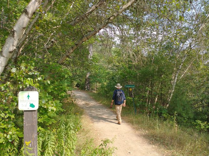 Trail substrate is easy to navigate 