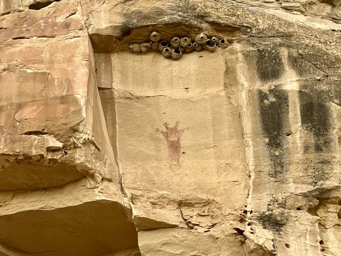 The Guardian ancient pictograph (~2,000 years old)