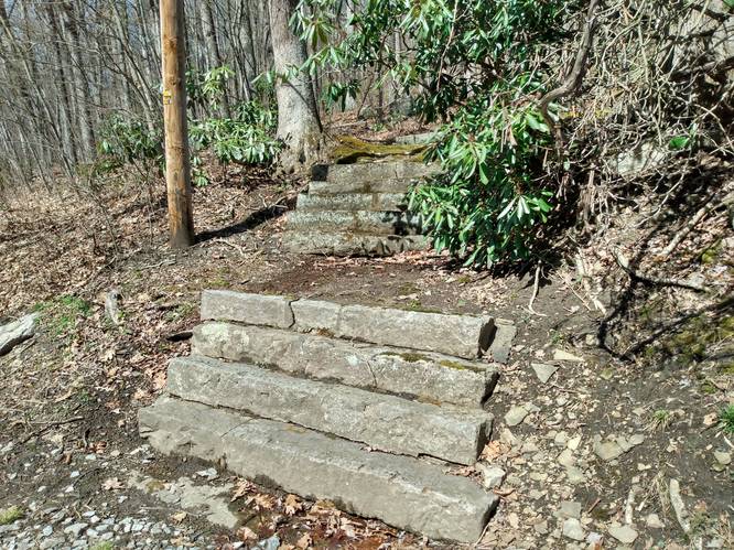 Stone Steps to Picnic Area Trail
