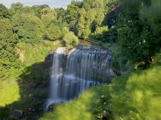 Webster Falls (approx. 22-meters / 72-feet)